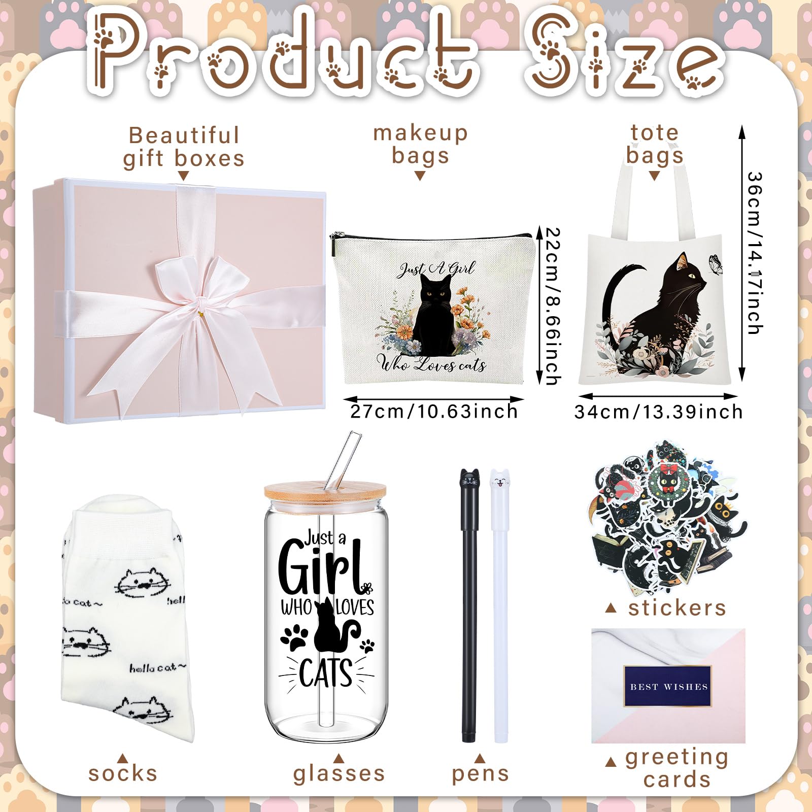 Aliceset bolso cosmético felino, organiza maquillaje con estilo