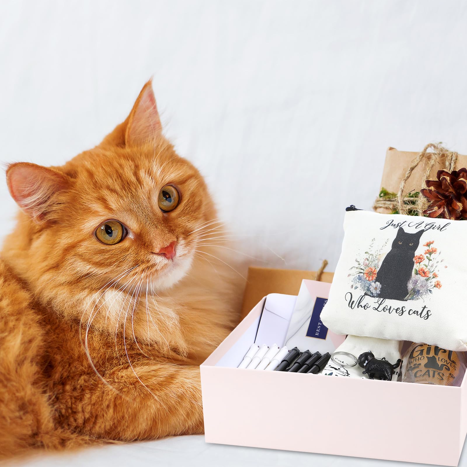 Aliceset pegatinas de gatos, decoración versátil para cuadernos