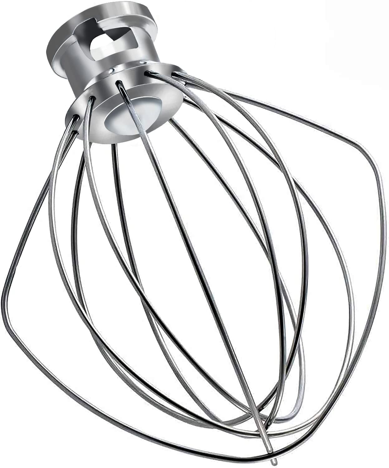 Aligat K45WW wire whip en acero inoxidable para crema batida suave.