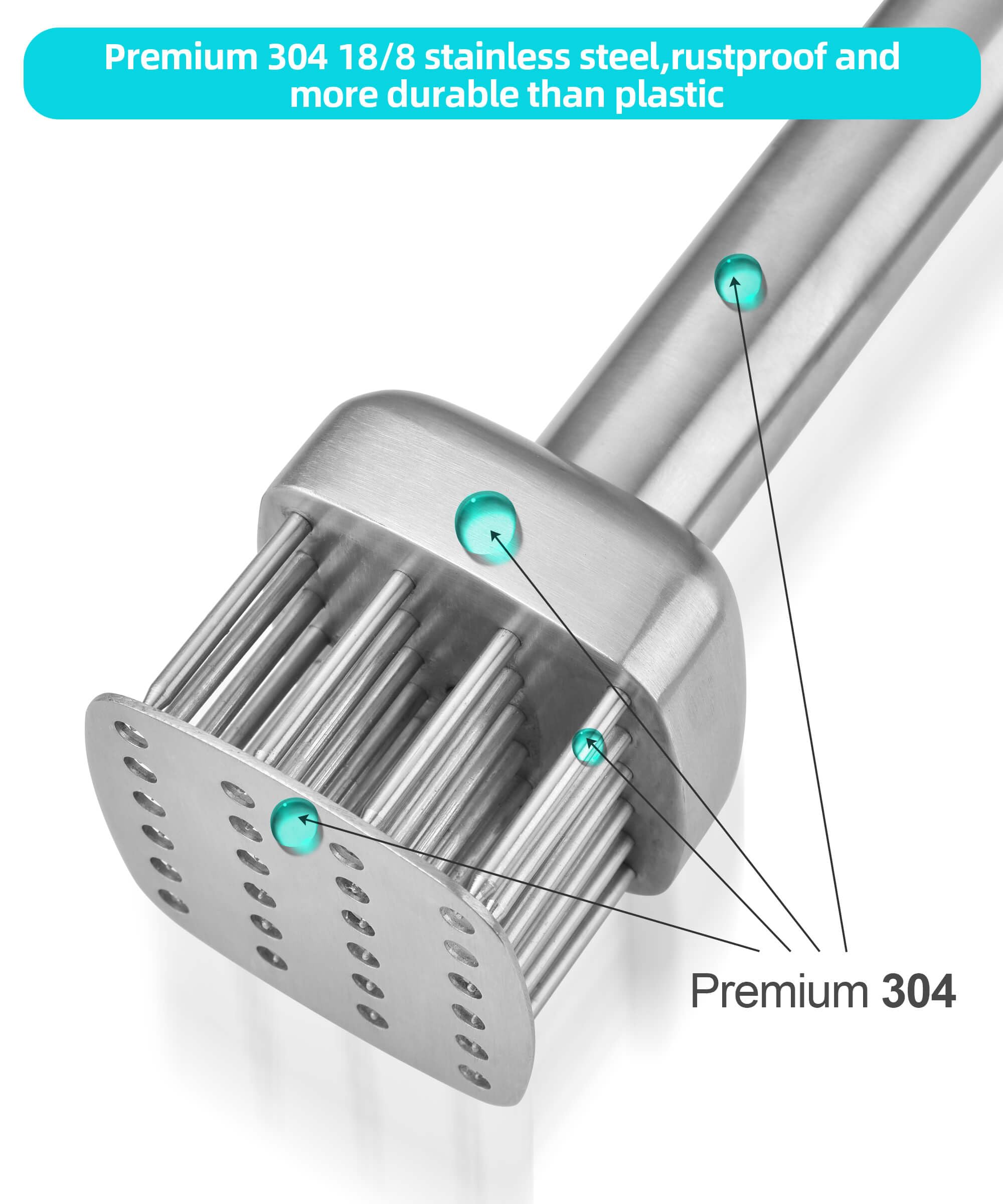 Aliglow: acero inoxidable 304 de alta durabilidad