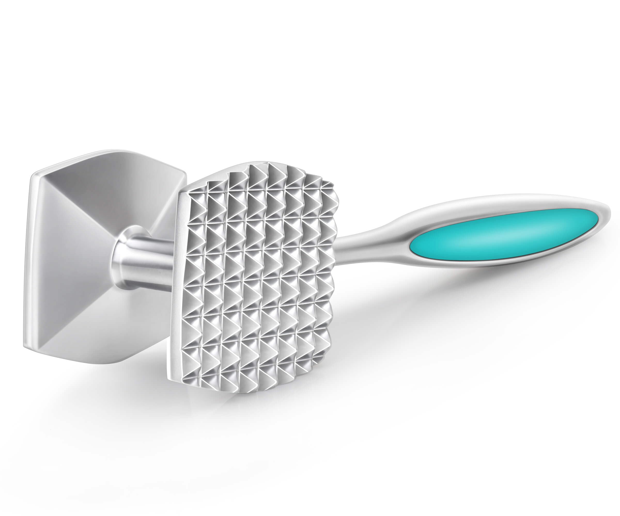 Aliglow martillo ablandador carne, lado plano para filetear y aplanar