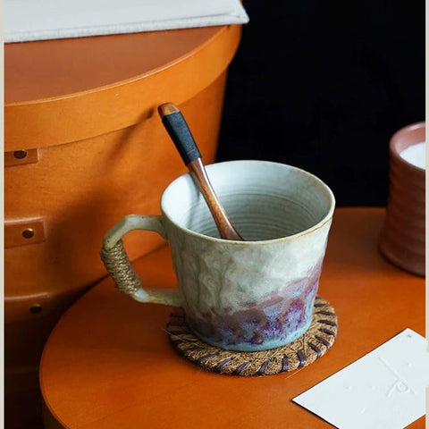 Taza Alikexin, fácil de limpiar y mantener su brillo artesanal.