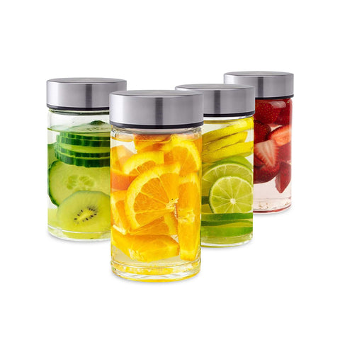 All About Juicing: botella vidrio boca ancha 10 oz para jugos y batidos para llevar