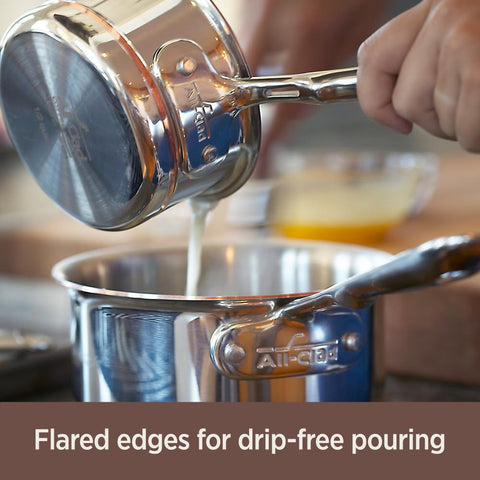 Tapa de acero inoxidable a juego, ajuste seguro para cocinar.