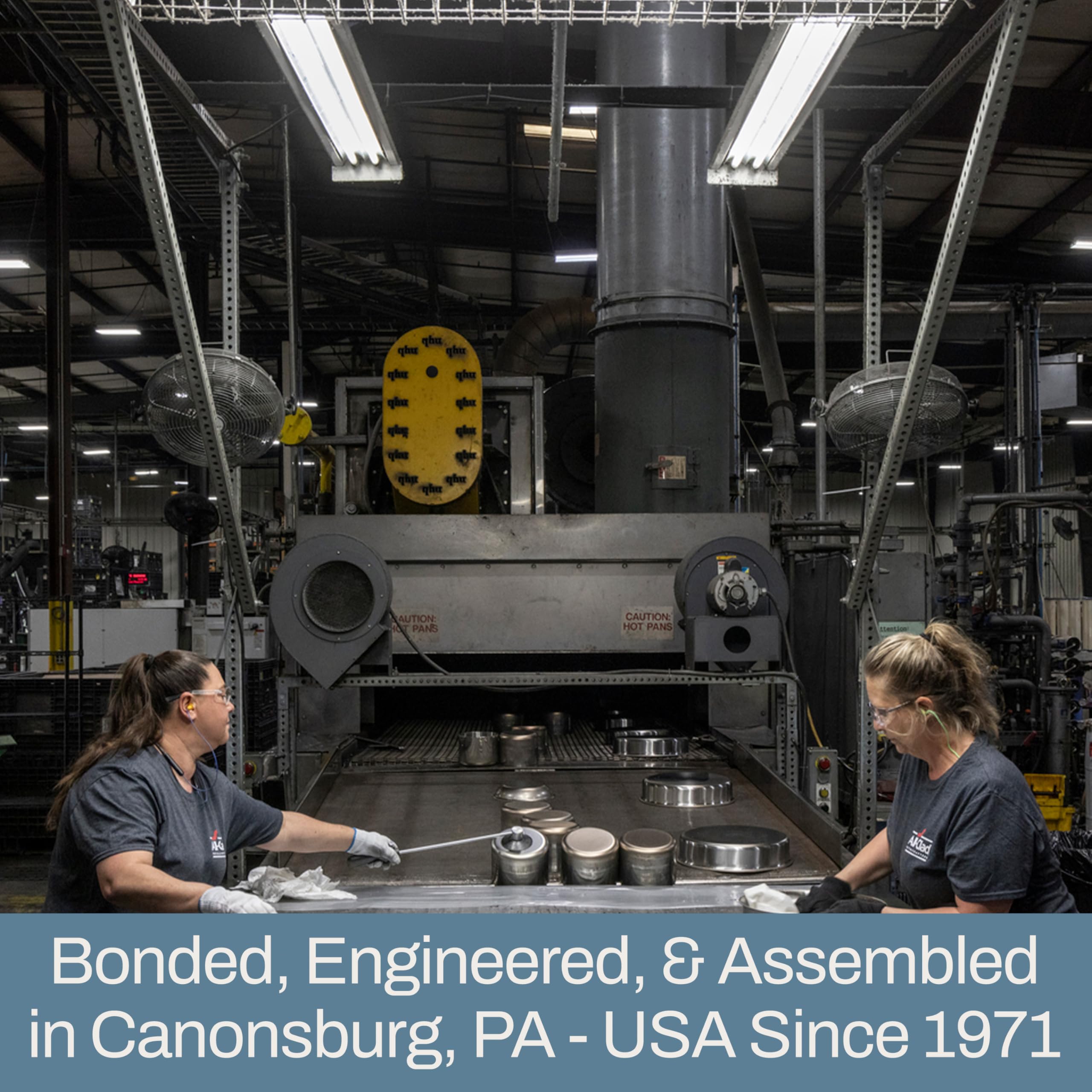 All-Clad D3 olla de 6 cuartos fabricada en Estados Unidos para calidad.