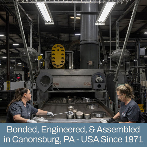 All-Clad D3 olla de 6 cuartos fabricada en Estados Unidos para calidad.