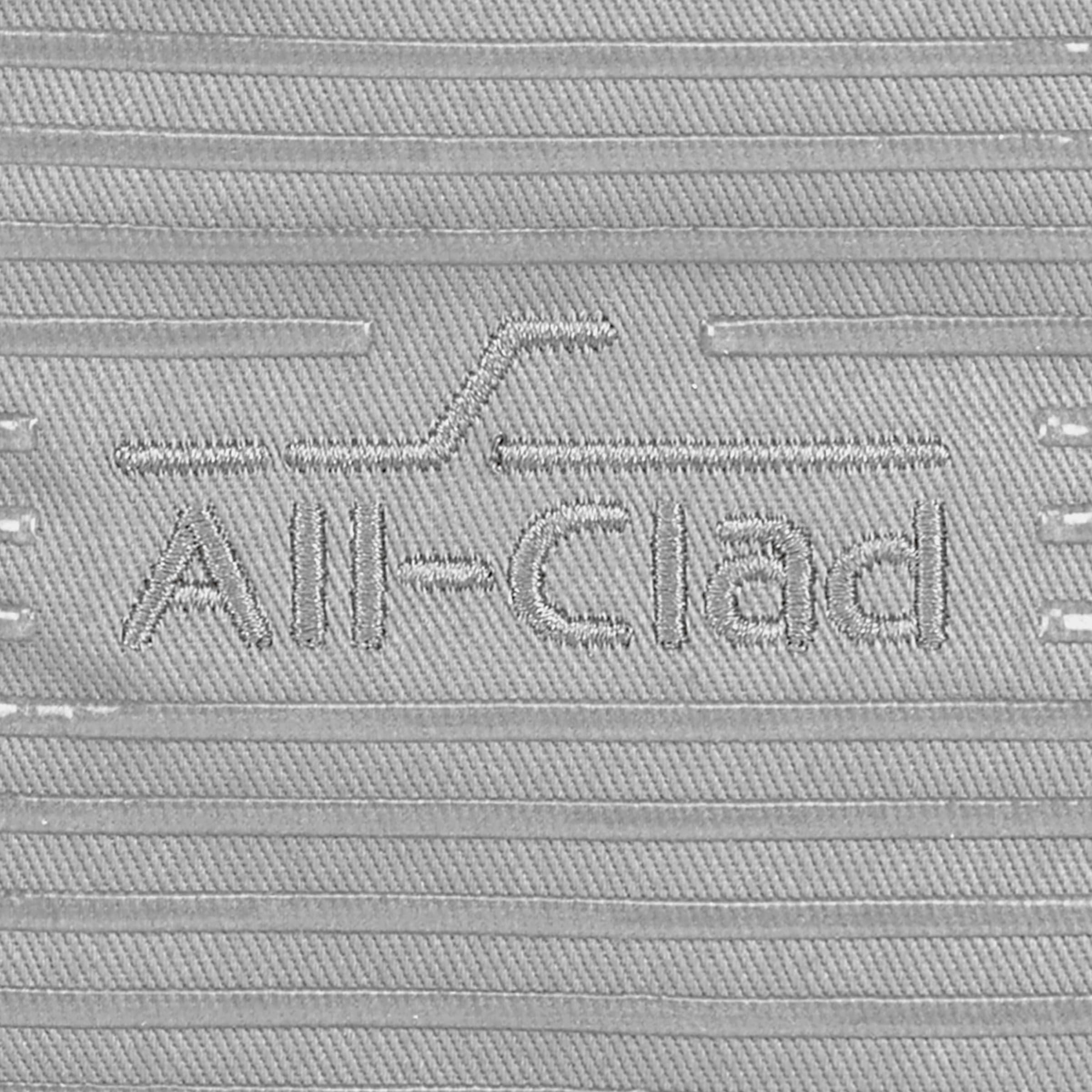 All-Clad detalle agarre de silicona, agarre antideslizante para utensilios calientes.