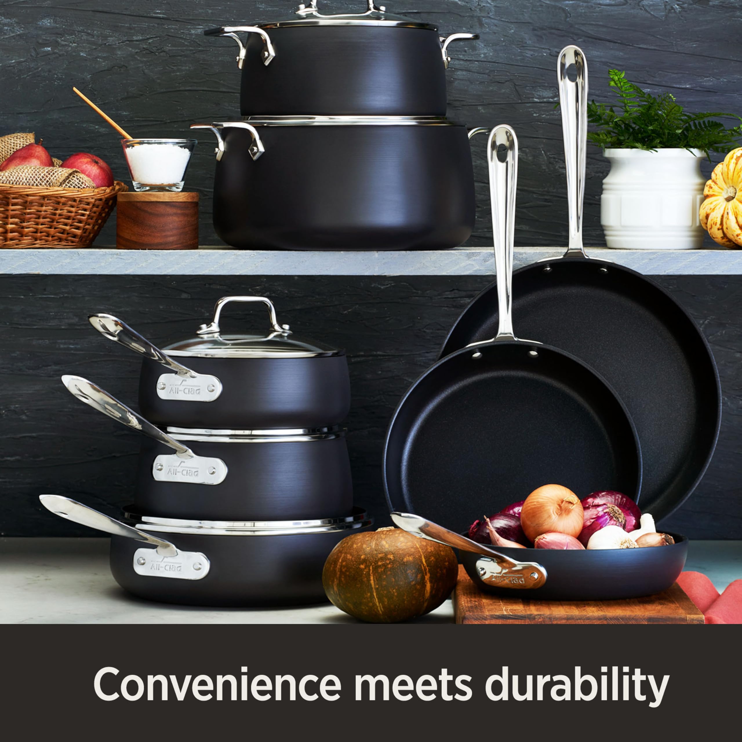 All-Clad HA1 base induccion duradera para cocinas modernas