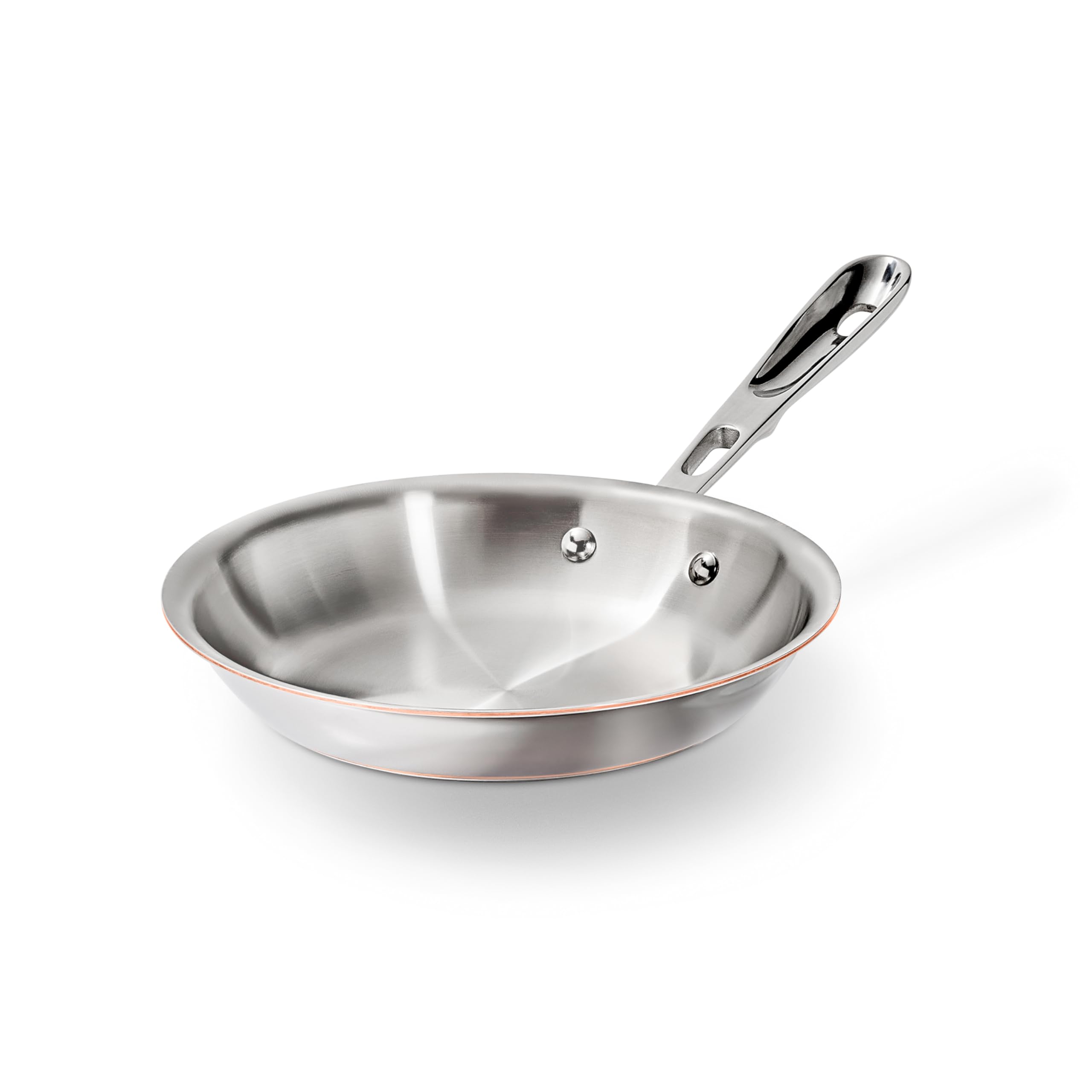 All-Clad Núcleo de cobre sartén 8 pulgadas base plana para salteados rápidos