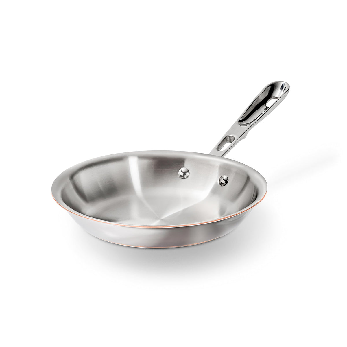 All-Clad Núcleo de cobre sartén 8 pulgadas base plana para salteados rápidos