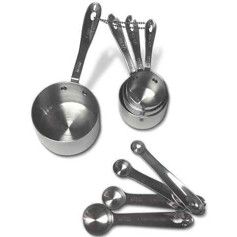 All-Clad taza de 1/3 para porciones exactas en recetas.
