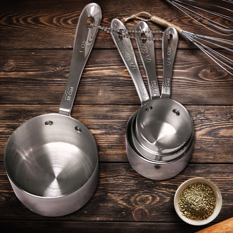 All-Clad taza de 1/2 para medir ingredientes con consistencia.