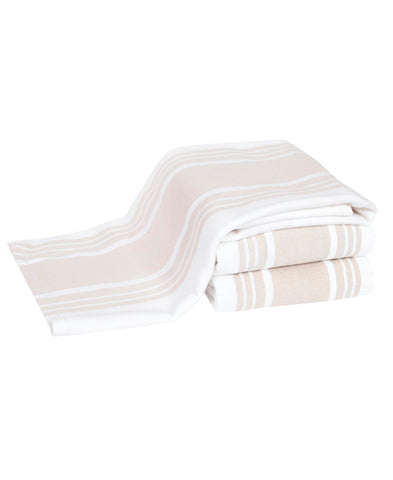 All-Clad: toallas dobles-absorbentes para secar platos y vasos con facilidad.