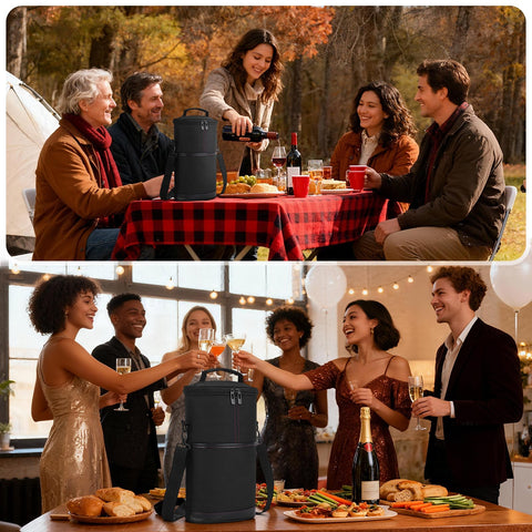 ALLCAMP regalo ideal para amantes del vino en cualquier ocasión.