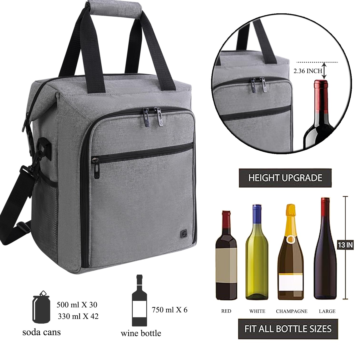 ALLCAMP servilletas vino 6 unidades limpias y listas para compartir