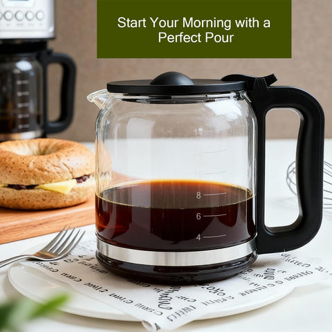 ALLCUP vidrio borosilicato resistente, seguridad para uso diario y cambios de temperatura.