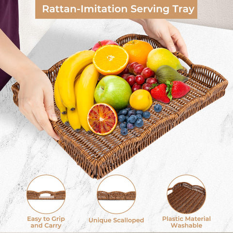 Bandeja organizadora Allhercom para cocina y baño con asas