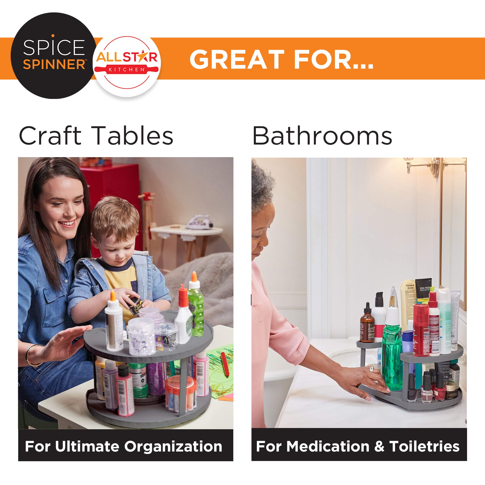 Allstar Spice Spinner construccion-resistente: durabilidad para uso diario.