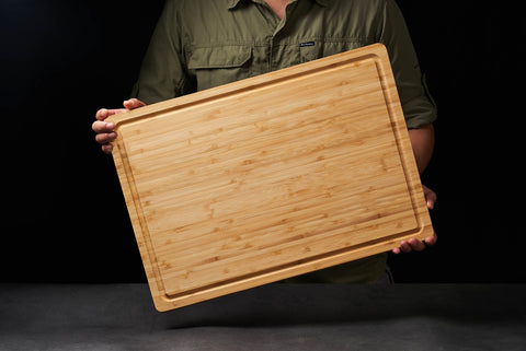 Tabla Allsum con asas laterales para un manejo cómodo.
