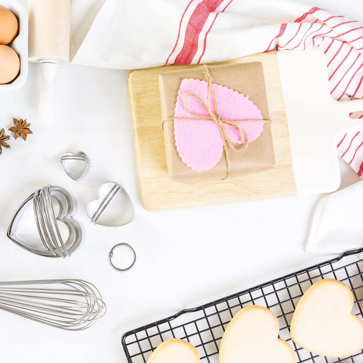 ALLTOP set multiusos para galletas, pasteles, quesos y decoraciones