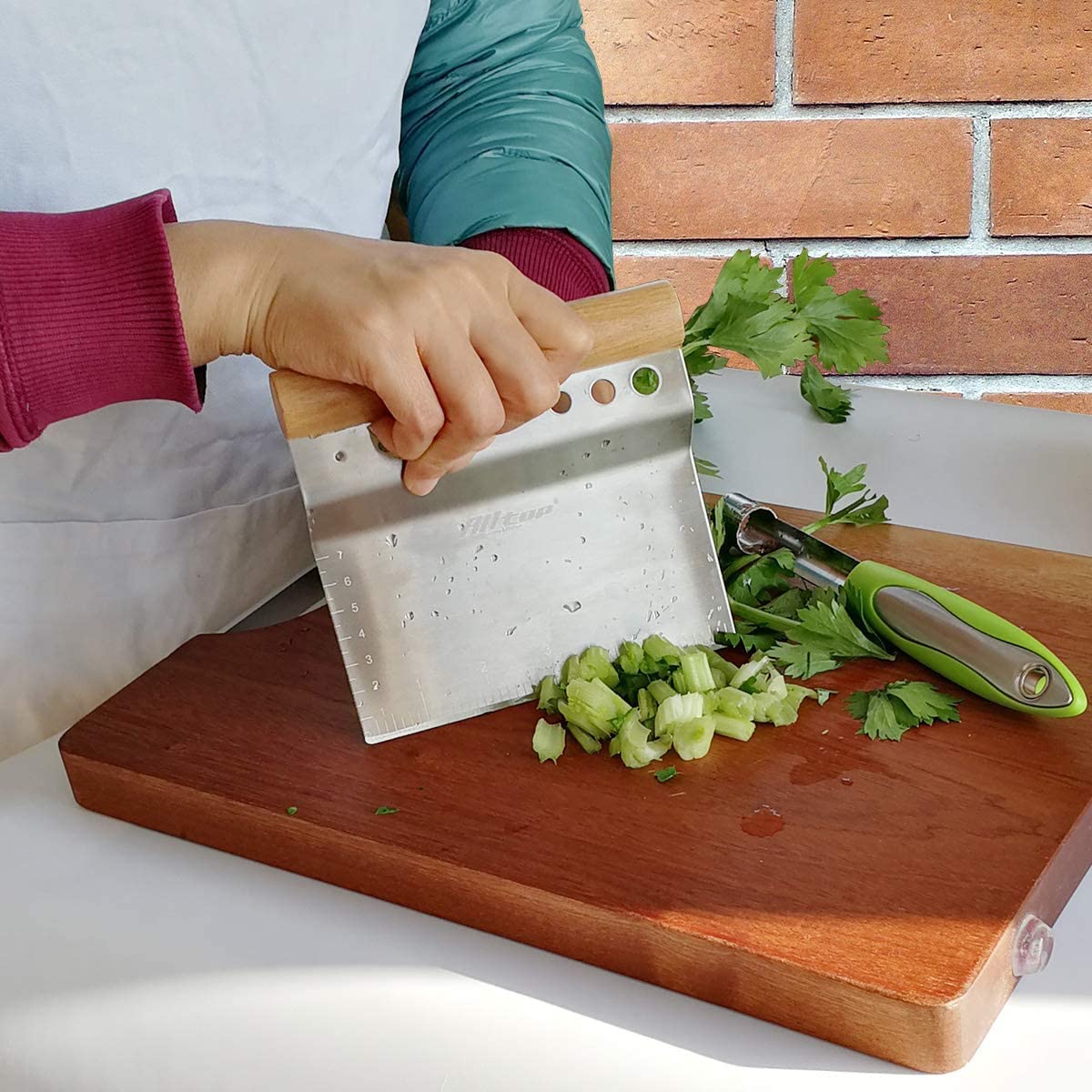 ALLTOP diseño con marcas láser para replicar recetas con precisión