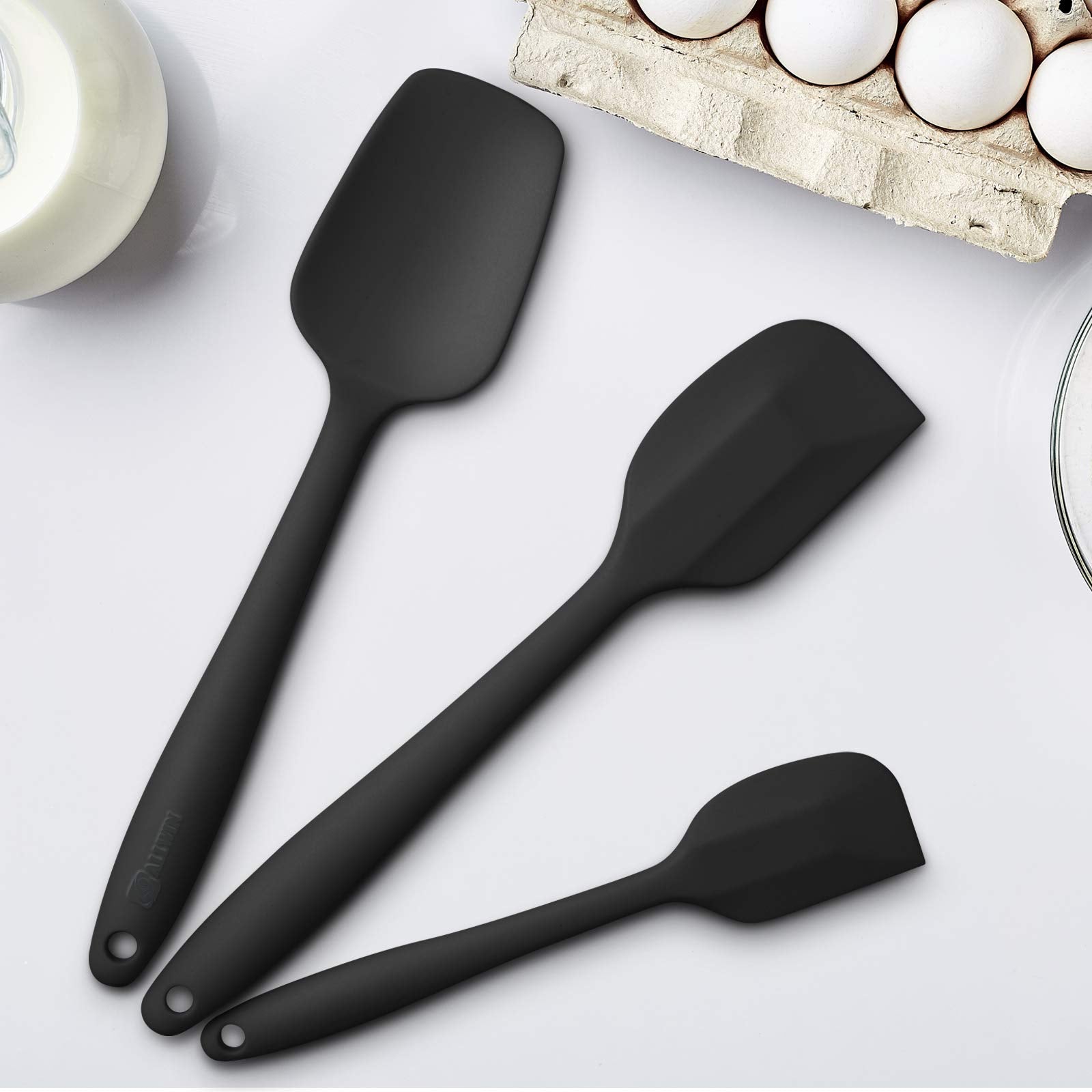 ALLWIN-HOUSEWARE W diseño de una pieza facilita limpieza rápida de las espátulas
