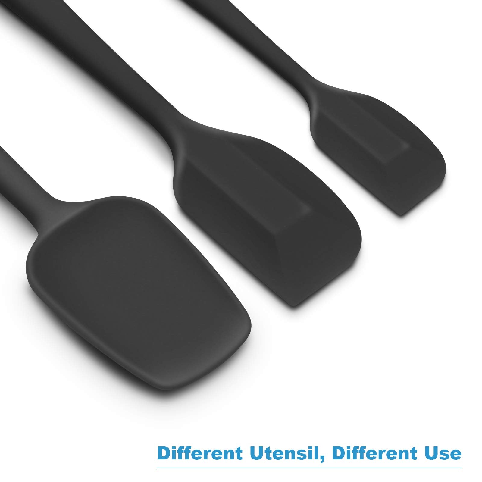 ALLWIN-HOUSEWARE W espátula silicona resiste calor hasta 500 °F para cocción segura
