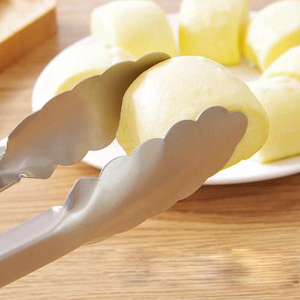 Pinzas ALLWIN-HOUSEWARE W, superficie antideslizante para saltear con precisión.
