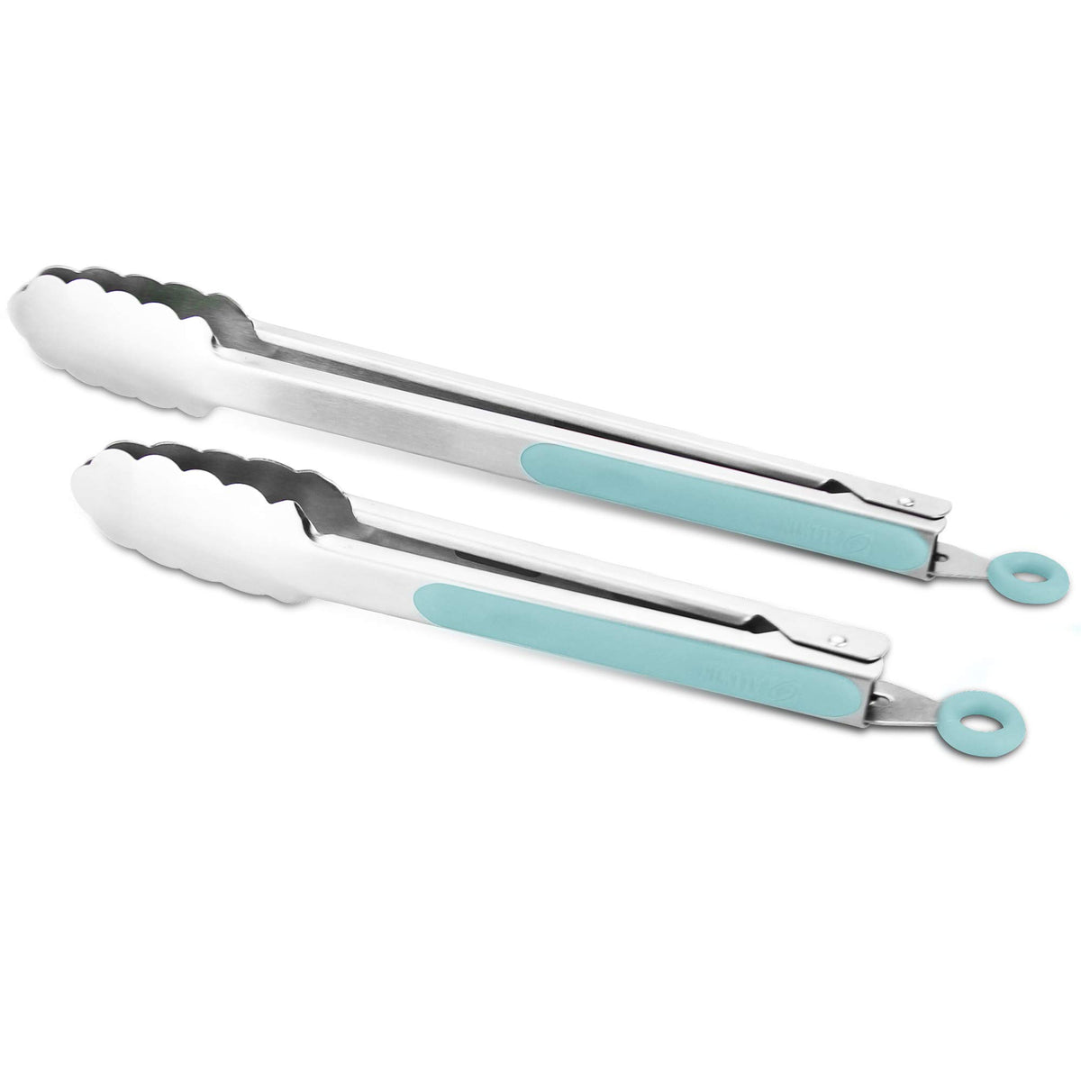 ALLWIN-HOUSEWARE W tenazas cocina 9 pulgadas con agarre seguro para voltear comida