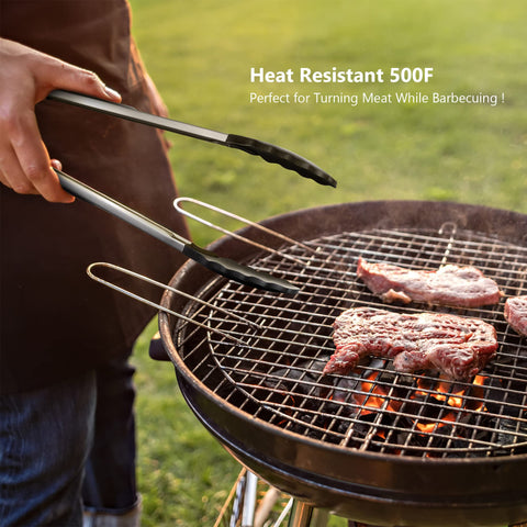 ALLWIN-HOUSEWARE W pinzas resistentes al calor para parrilla.
