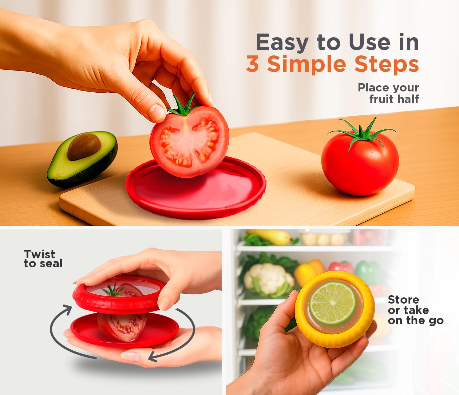 ALPHVIDI pod para frutos rojos para conservar frescura y textura