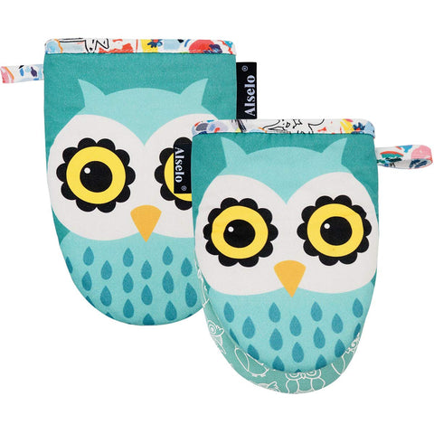 Guantes Alselo mini con diseño animal para mayor protección al manipular utensilios