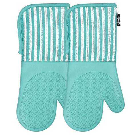 Set de 2 guantes Alselo para barbacoa y horno.