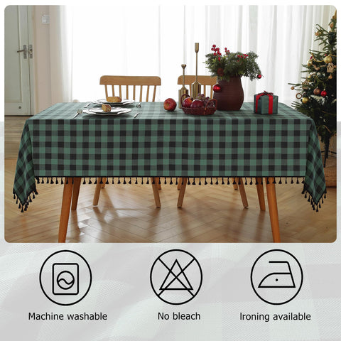 Diseño rústico-moderno de Alsoo, mantel que combina con estilos de decoración.