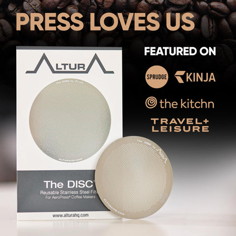 ALTURA The DISC: aporta cuerpo y sabor pleno en cada extracción.