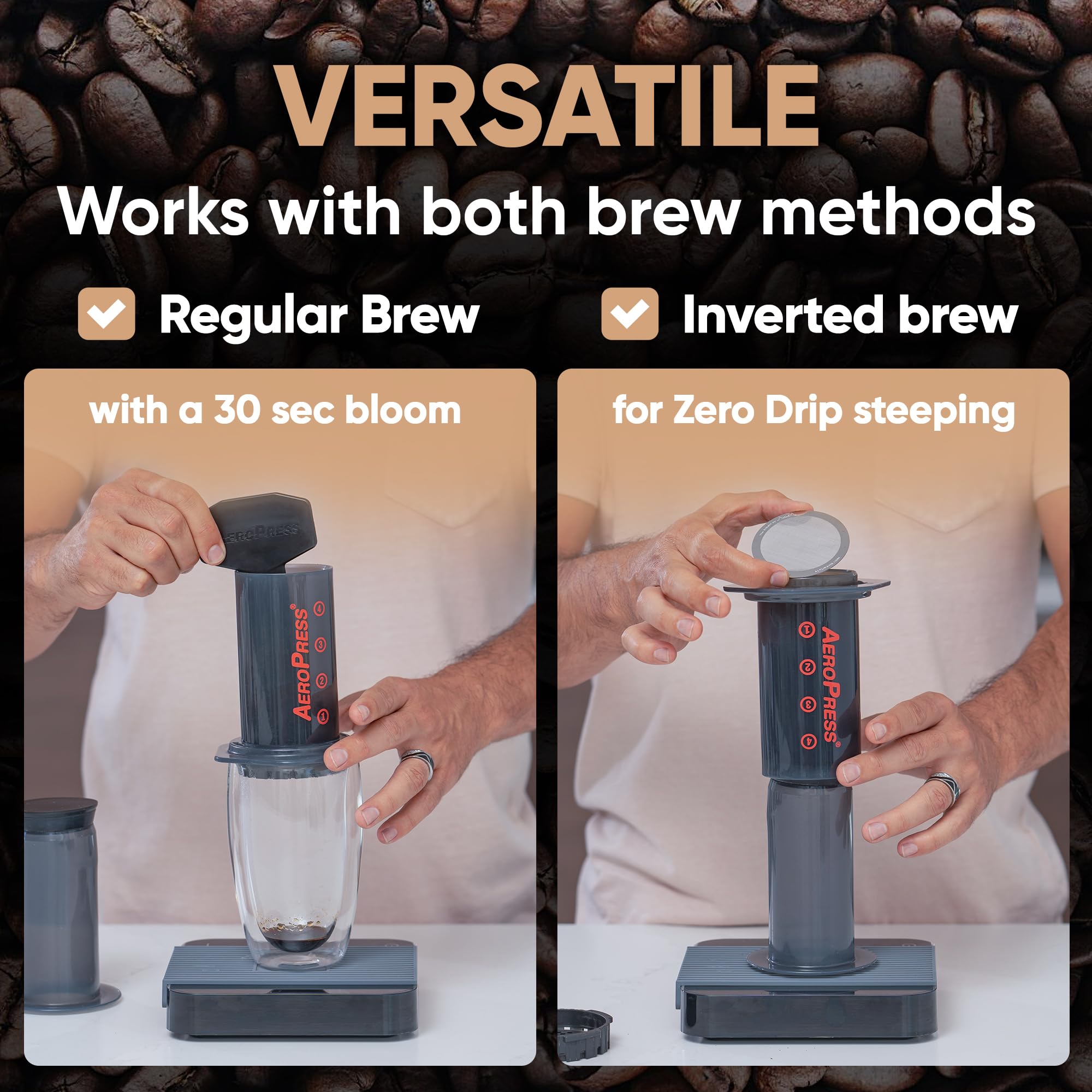 ALTURA MESH limpieza fácil y duradera para AeroPress, uso continuo.
