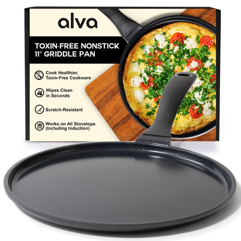 Alva Energy 11 sartén cerámica antiadherente para cocinar con menos aceite