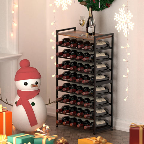 Alytree estante versátil para cocina o bar, almacenamiento de vinos.