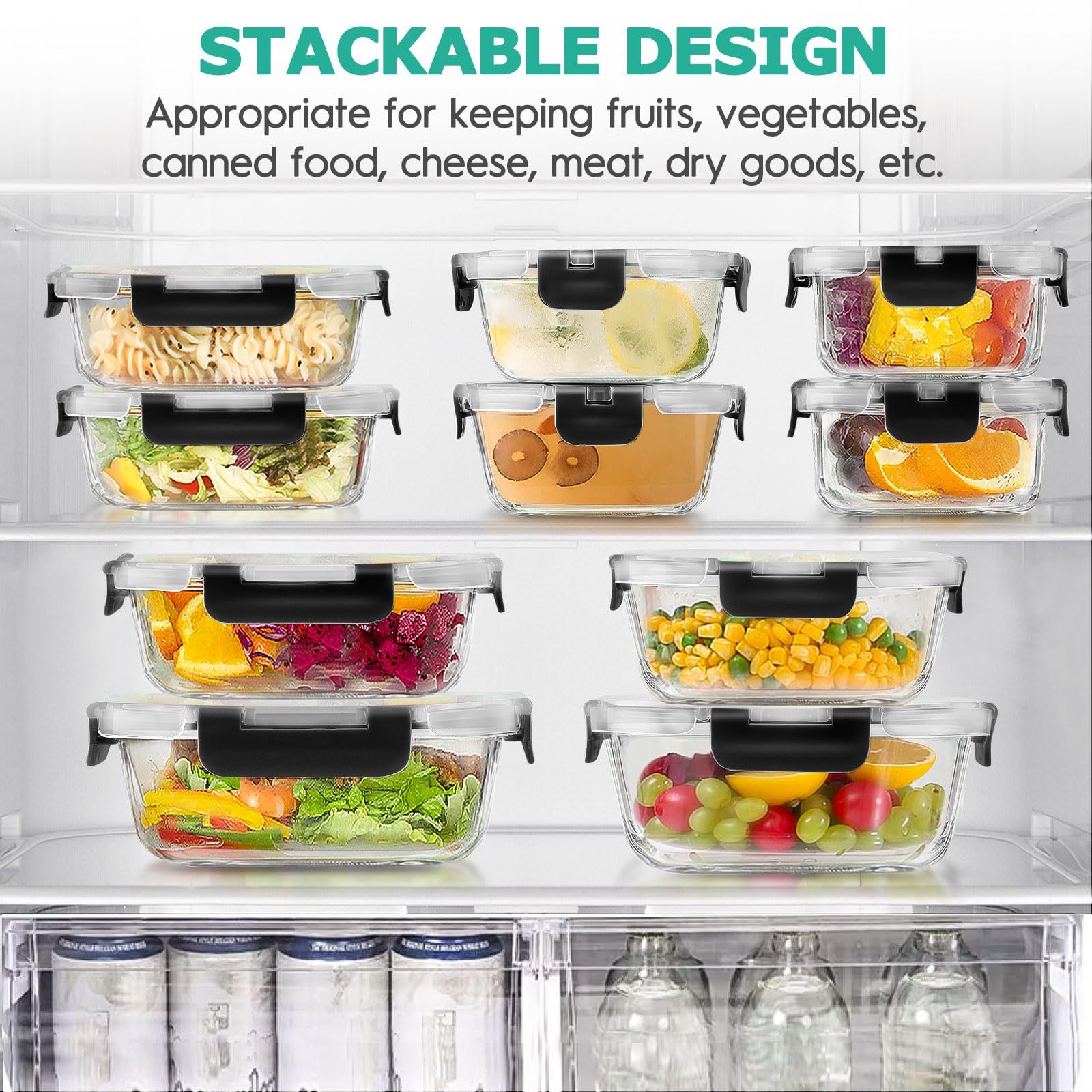 Recipientes rectangular AMALEKO 35oz para comidas preparadas