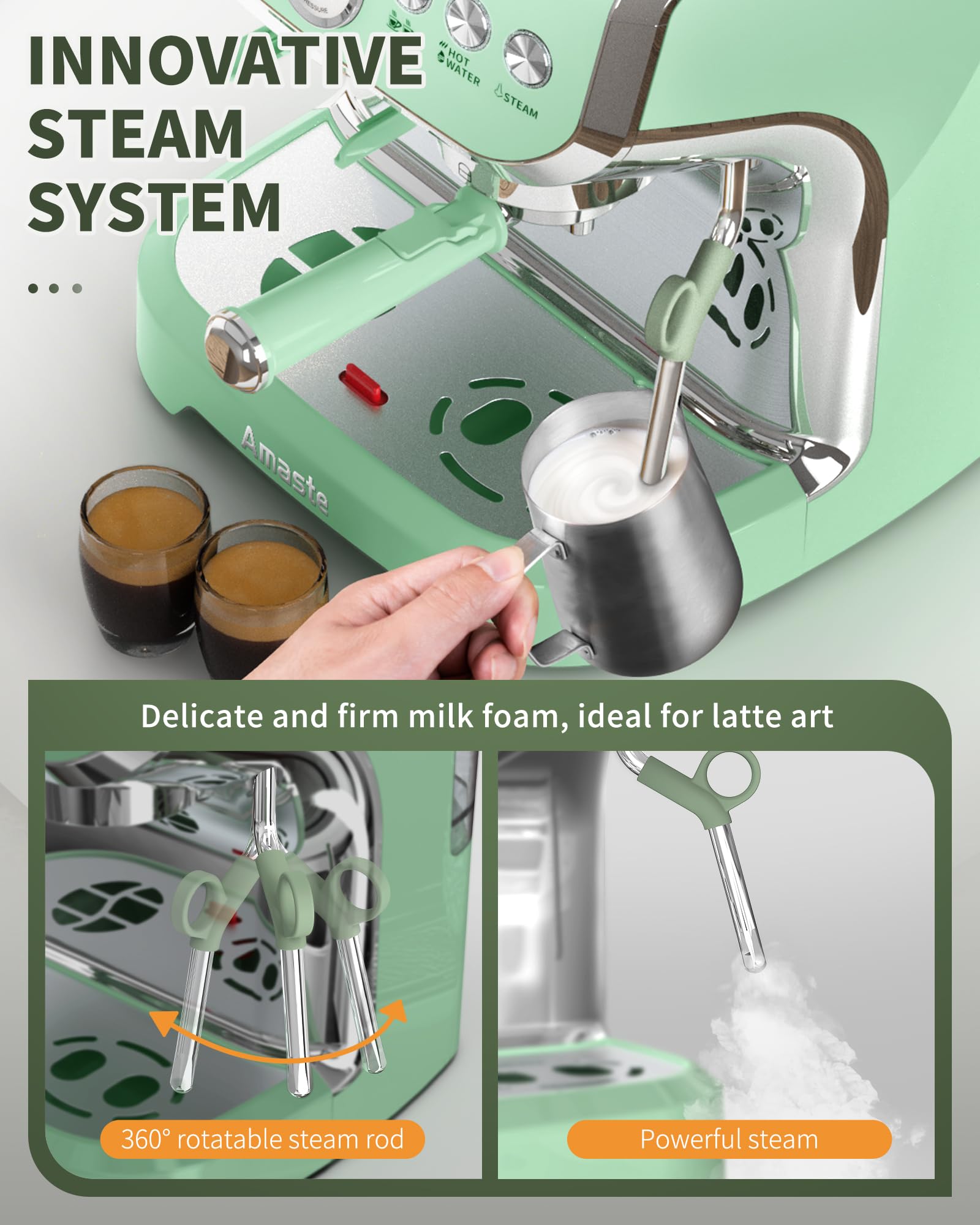 Con el kit barista de Amaste, disfruta de herramientas para café espresso robusto o suave.