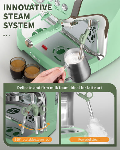 Con el kit barista de Amaste, disfruta de herramientas para café espresso robusto o suave.