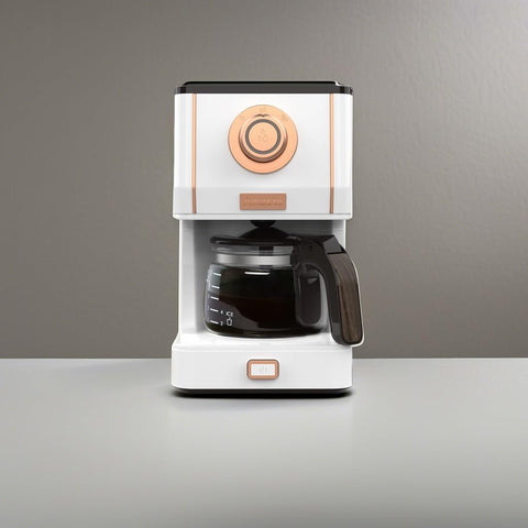 AMASTE máquina de café retro mantiene caliente hasta 30 minutos para reuniones