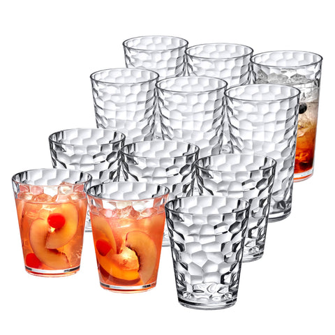 Amazing Abby Iceberg 16 onzas: vaso plástico claro ideal para agua fría.