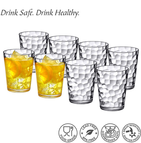 Vasos para exteriores de Amazing Abby Iceberg, ideales para reuniones.