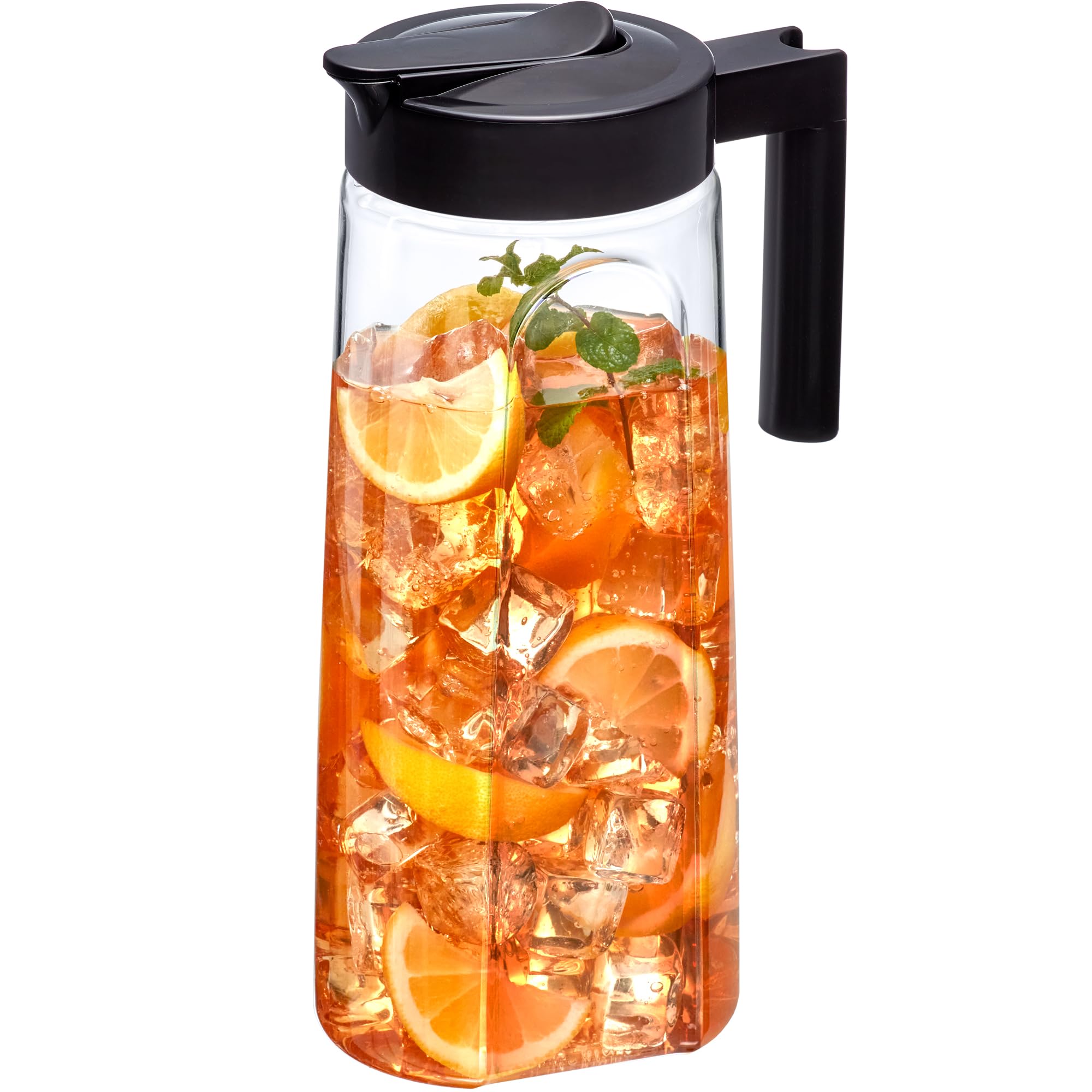 Jarra Slim Amazing Abby de Tritan 64 oz lista para uso cotidiano y compartir bebidas