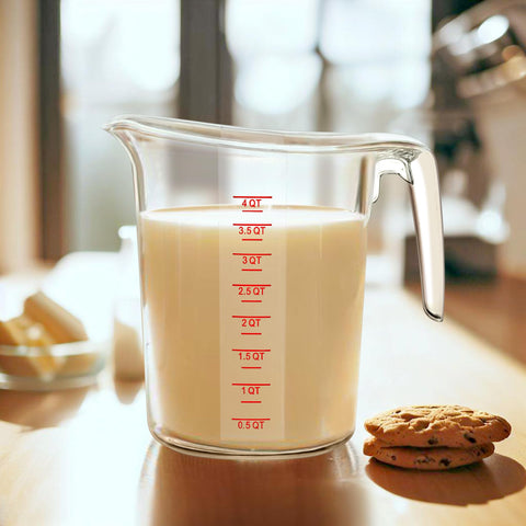 Jarra medidora de 16 tazas de Amazing Abby Melissa para cocinar con precisión.