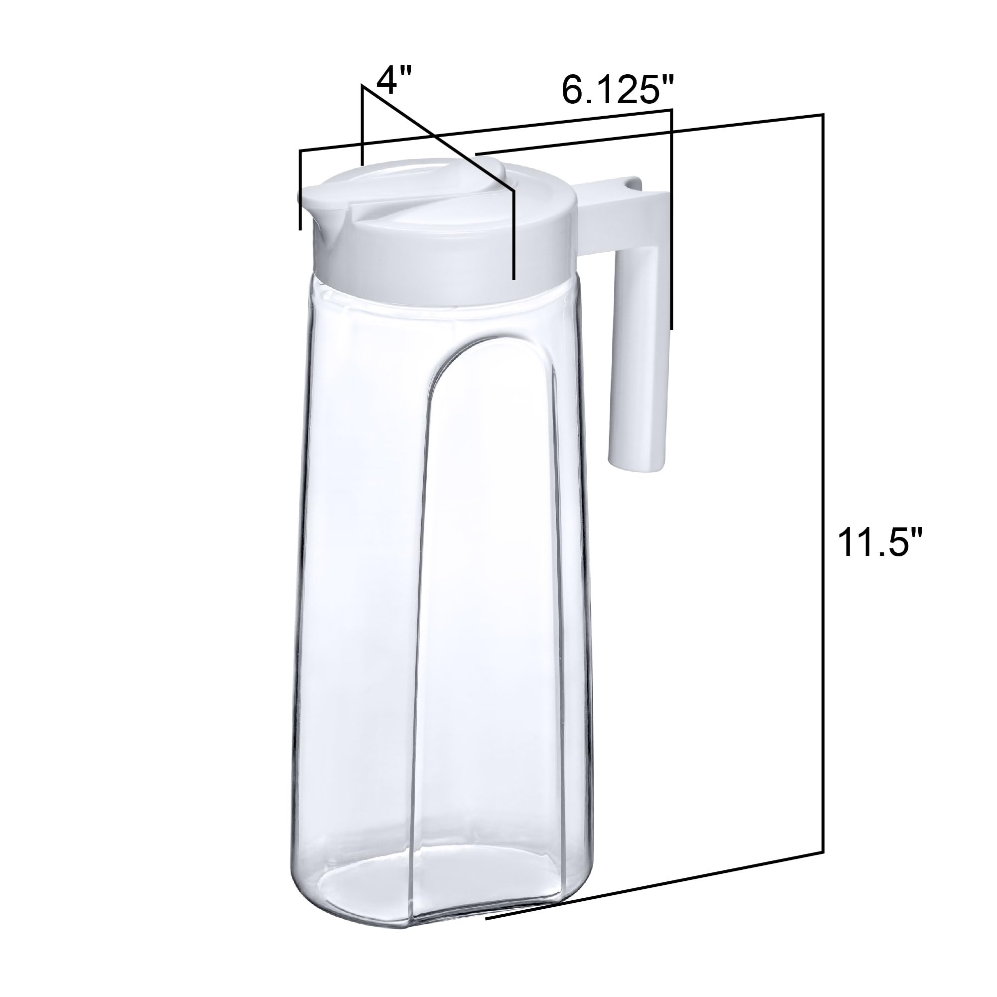 Base estable y asa ergonómica, Amazing Abby Slim ofrece seguro manejo.