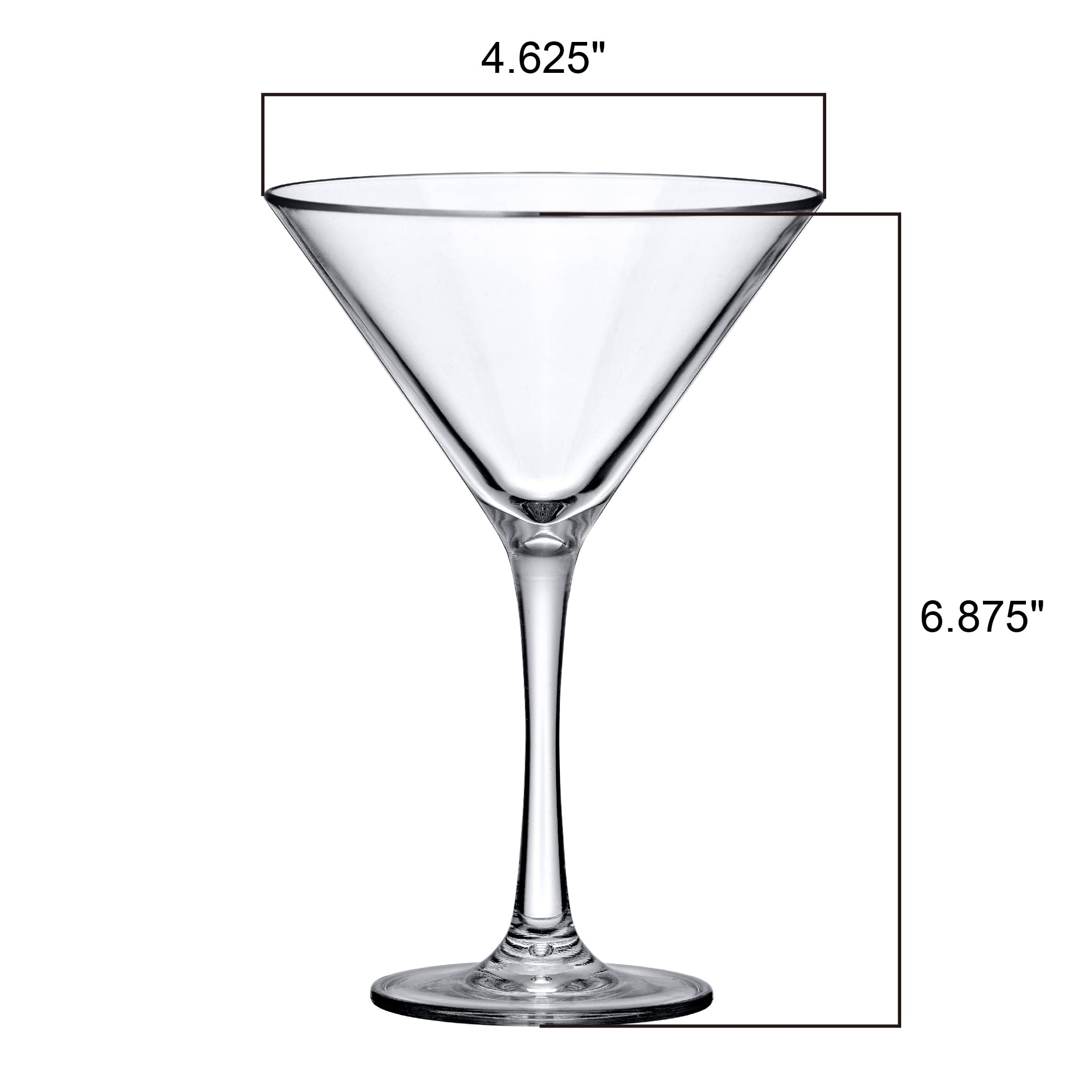 Amazing Abby Vesper copa martini, elegancia moderna para tu mesa.