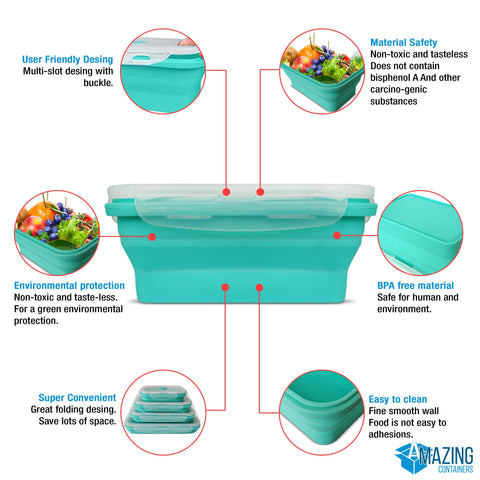 AMAZING CONTAINERS: diseño apilable compacto para optimizar la cocina.