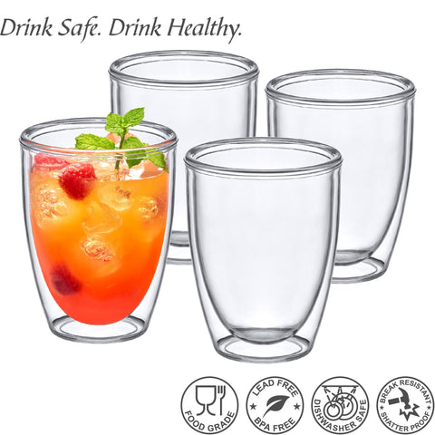 Vasos Amazing Abby Andes para uso diario en interiores o exteriores.
